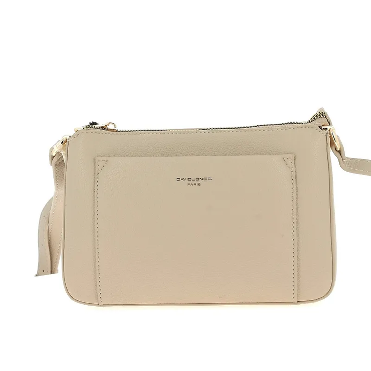 کیف یکطرفه دیویدجونز رنگ شیری