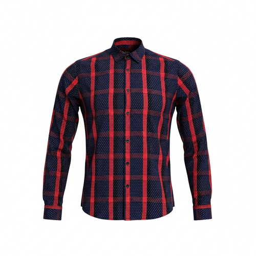 پیراهن چهارخونه ترک