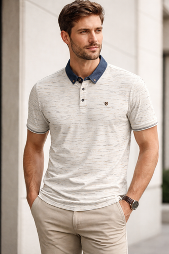 تیشرت جودون یقه دار وارداتی ترک